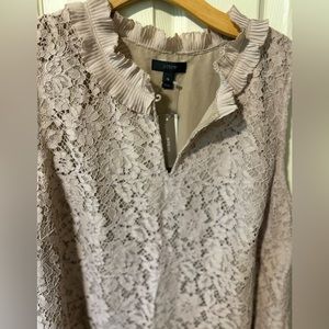 J crew lace top